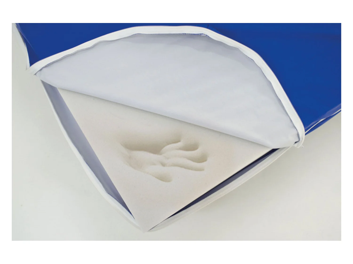 Colchón 90X190 | Häusbed | Colchón Geriátrico Viscodensity Plus | Altura 15cm| Núcleo HR Air Alta Densidad | Antiescaras Desenfundable | Firmeza Alta