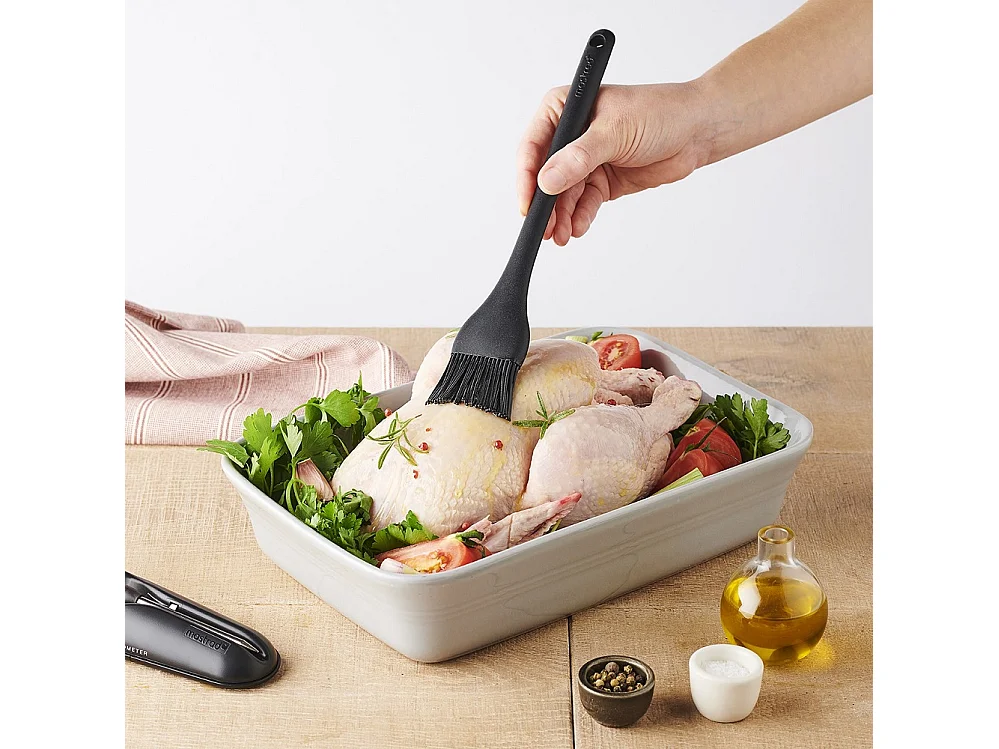 Pinceau silicone noir 26 cm