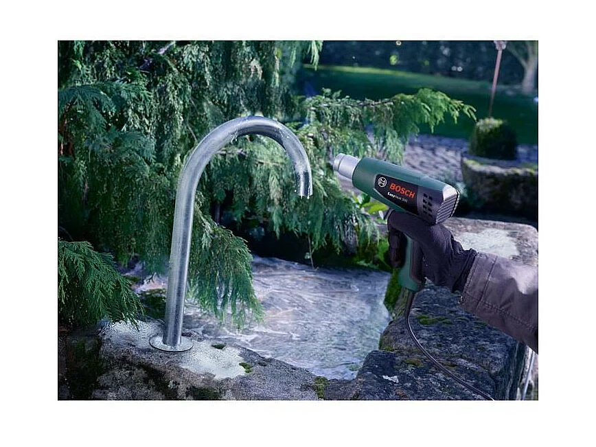 Décapeur thermique Bosch - EasyHeat 500 (1600W, débit d'air: 240 / 450 l/min, température: 300/500°C)