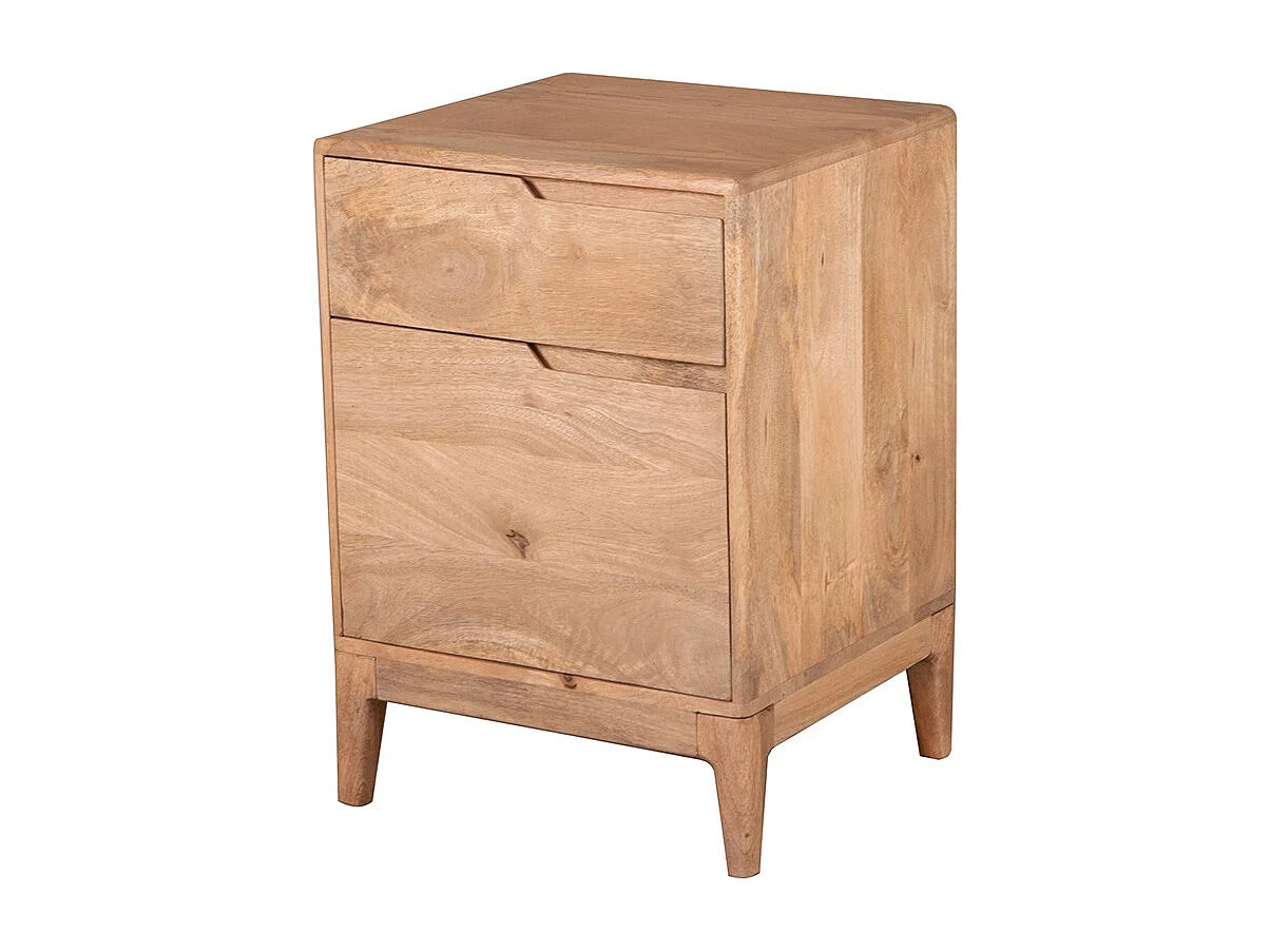 Table de chevet en manguier 45x40x63