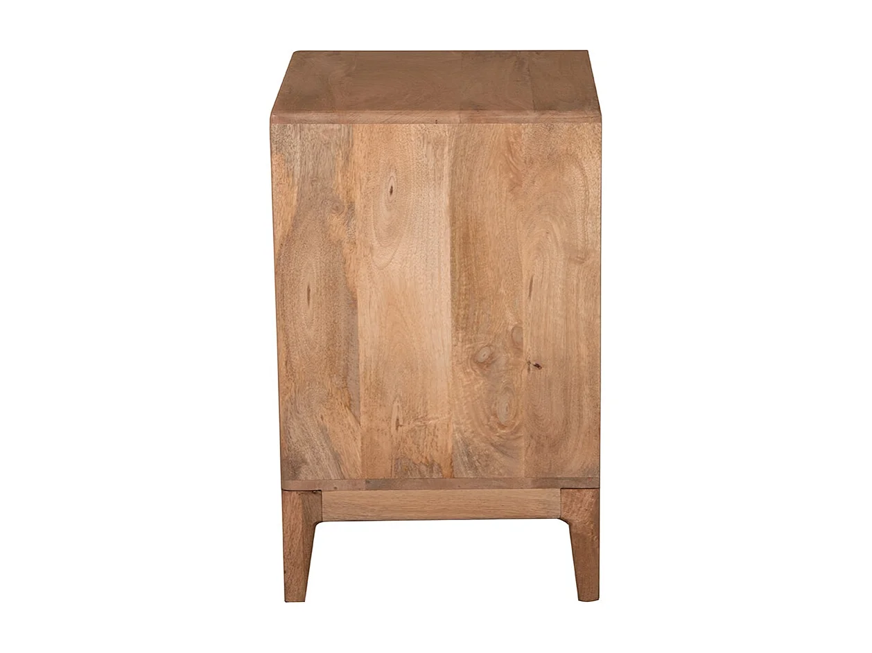 Table de chevet en manguier 45x40x63