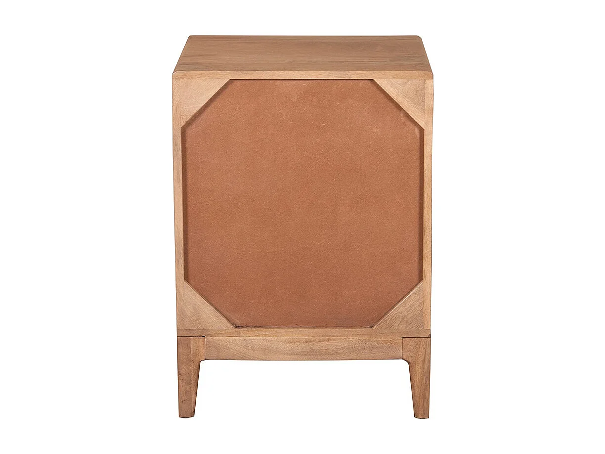 Table de chevet en manguier 45x40x63