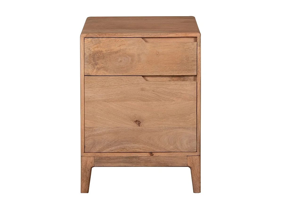 Table de chevet en manguier 45x40x63