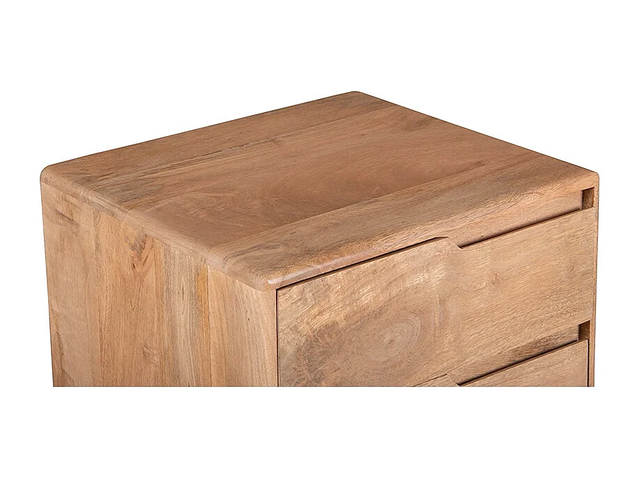 Table de chevet en manguier 45x40x63