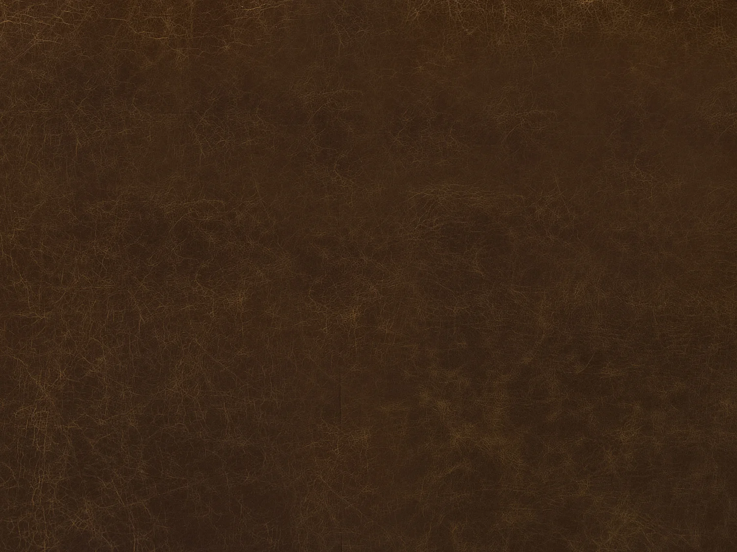 Bäddsoffa 4-sits med bäddmadrass i 100% äkta buffelläder i vintagekaramell 20 cm madrass - DELECTEA II