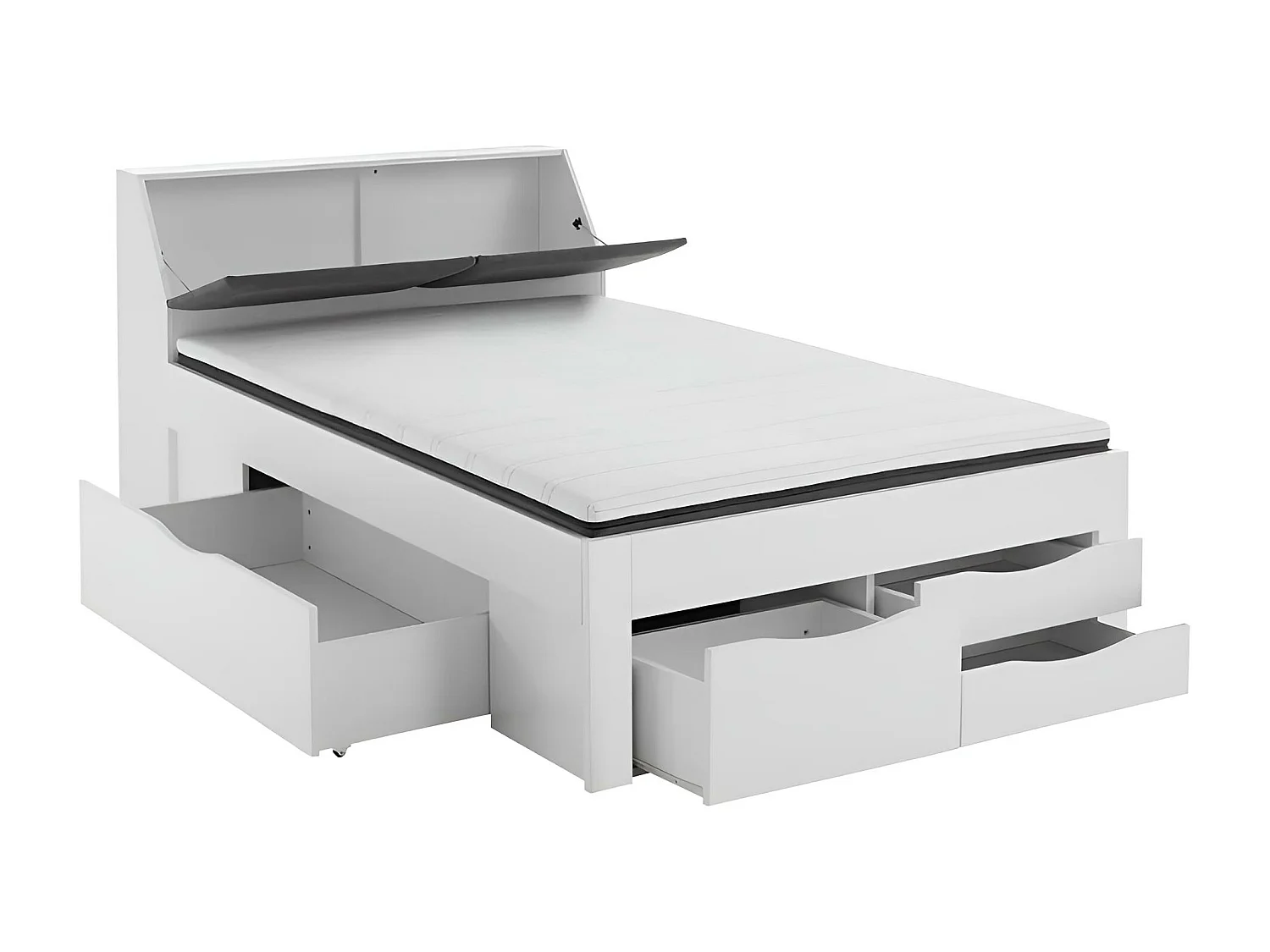 Bett Maxi (140x200)/Weiss