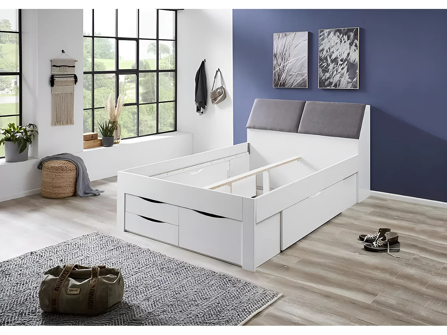 Bett Maxi (140x200)/Weiss