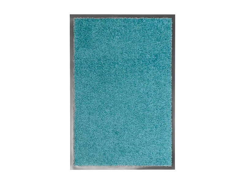 Paillasson lavable Cyan 40x60 cm QBH48539