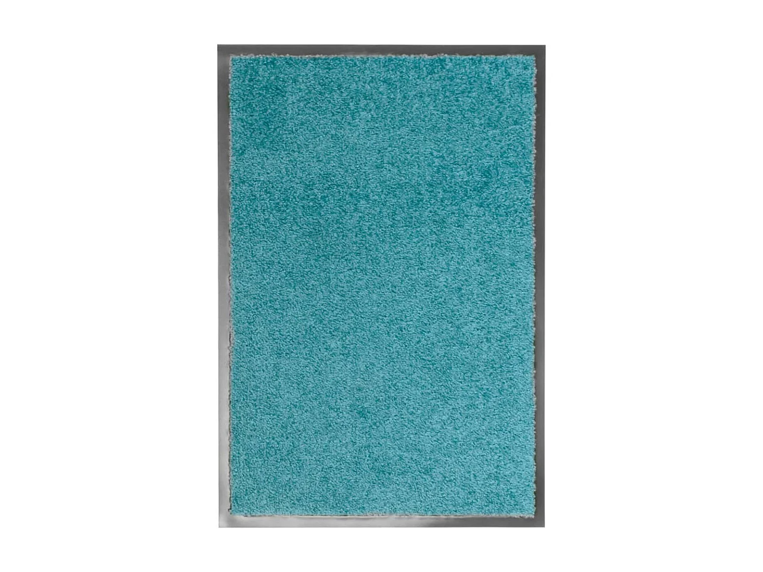 Paillasson lavable Cyan 40x60 cm QBH48539