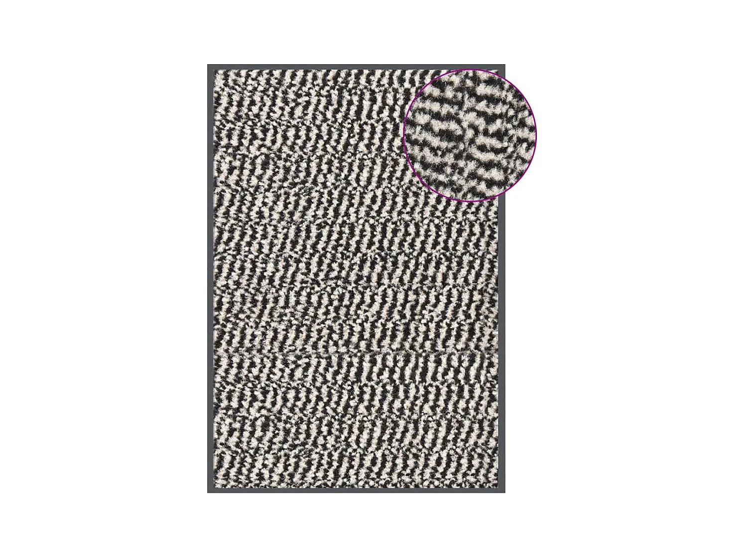 Paillasson touffeté 40x60 cm Marron clair QBH40275