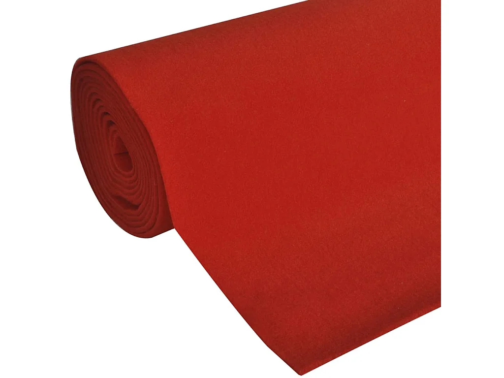Paillasson rouge 1 x 5 m 400 g/m² QBH36257