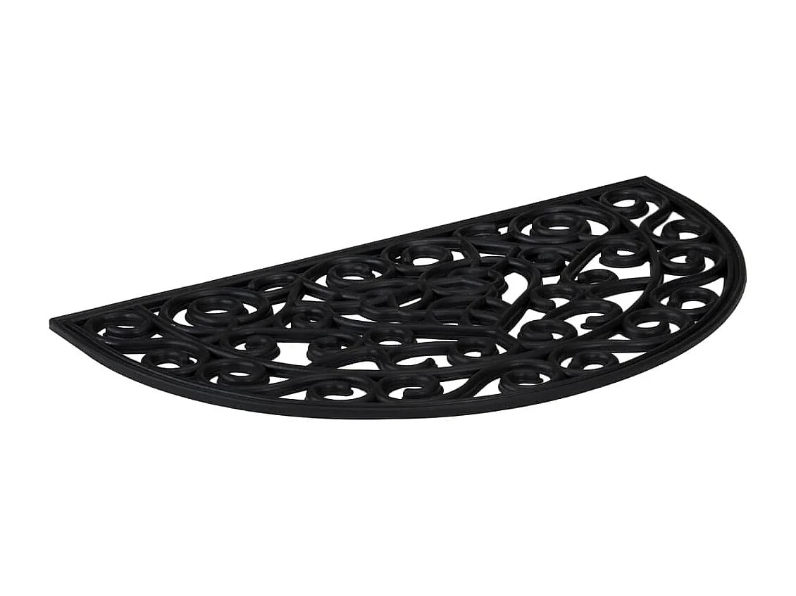 Felpudo semicircular de goma 45x75 cm ES555496