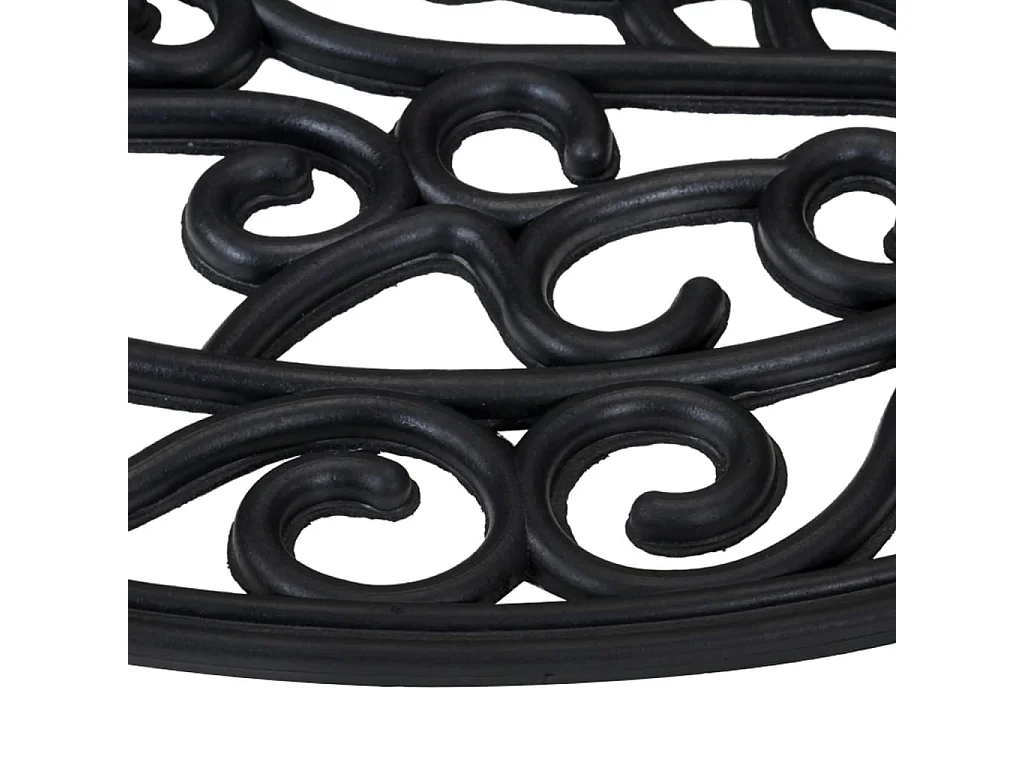 Felpudo semicircular de goma 45x75 cm ES555496