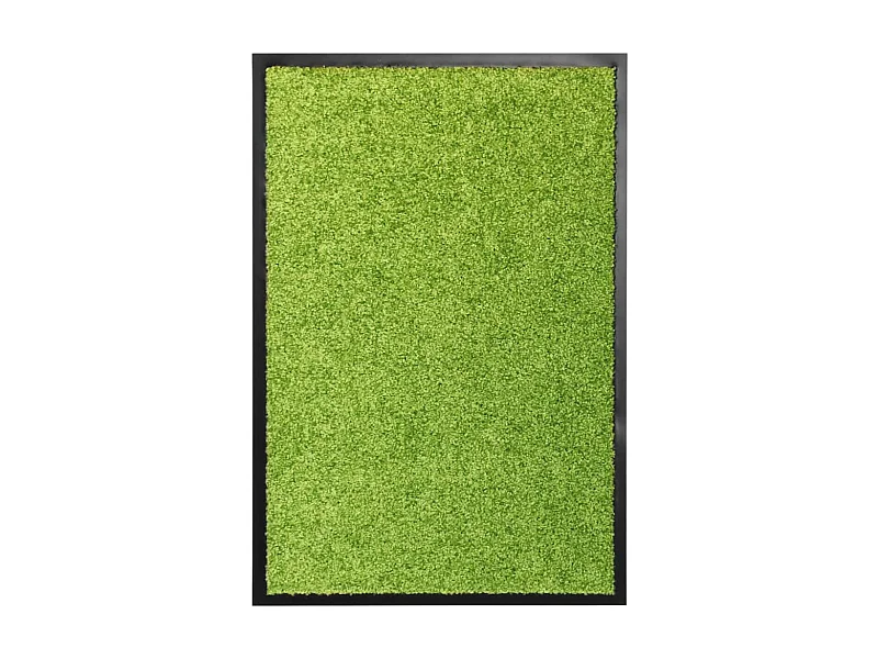 Deurmat wasbaar 40x60 cm groen NL786681