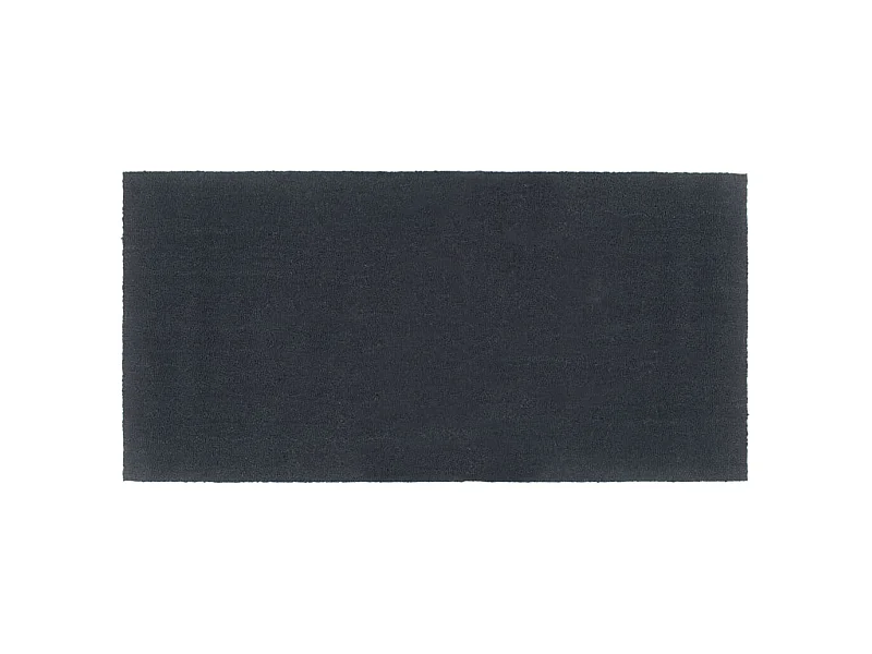 Tapete de porta 100x200 cm fibra de coco tufada cinzento escuro PT980092