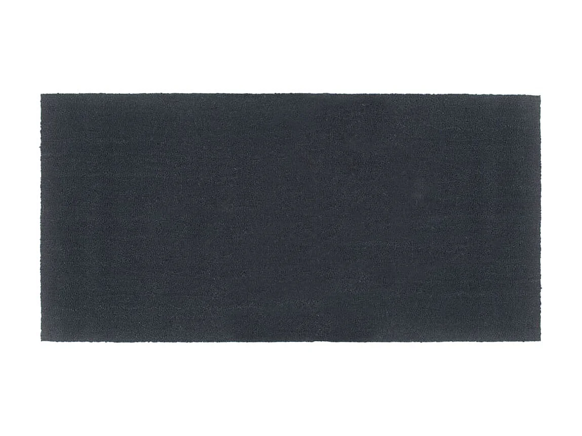 Tapete de porta 100x200 cm fibra de coco tufada cinzento escuro PT980092