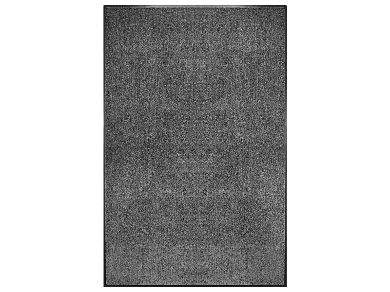 Deurmat wasbaar 120x180 cm antraciet NL152649
