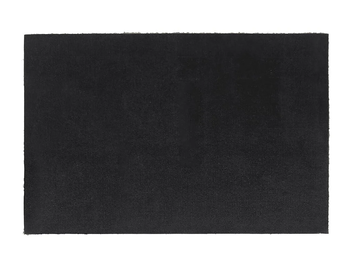 Paillasson de porte naturel 40x60 cm fibre de coco touffeté QBH48810