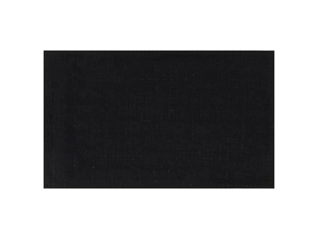 Paillasson rectangulaire 45x75 cm caoutchouc et fibre de coco QBH47499