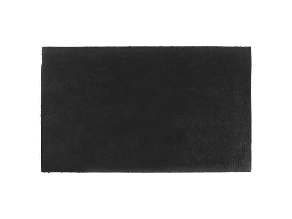 Paillasson de porte naturel 45x75 cm fibre de coco touffeté QBH35102