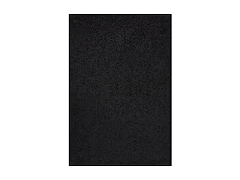 Paillasson Noir 80x120 cm QBH63874