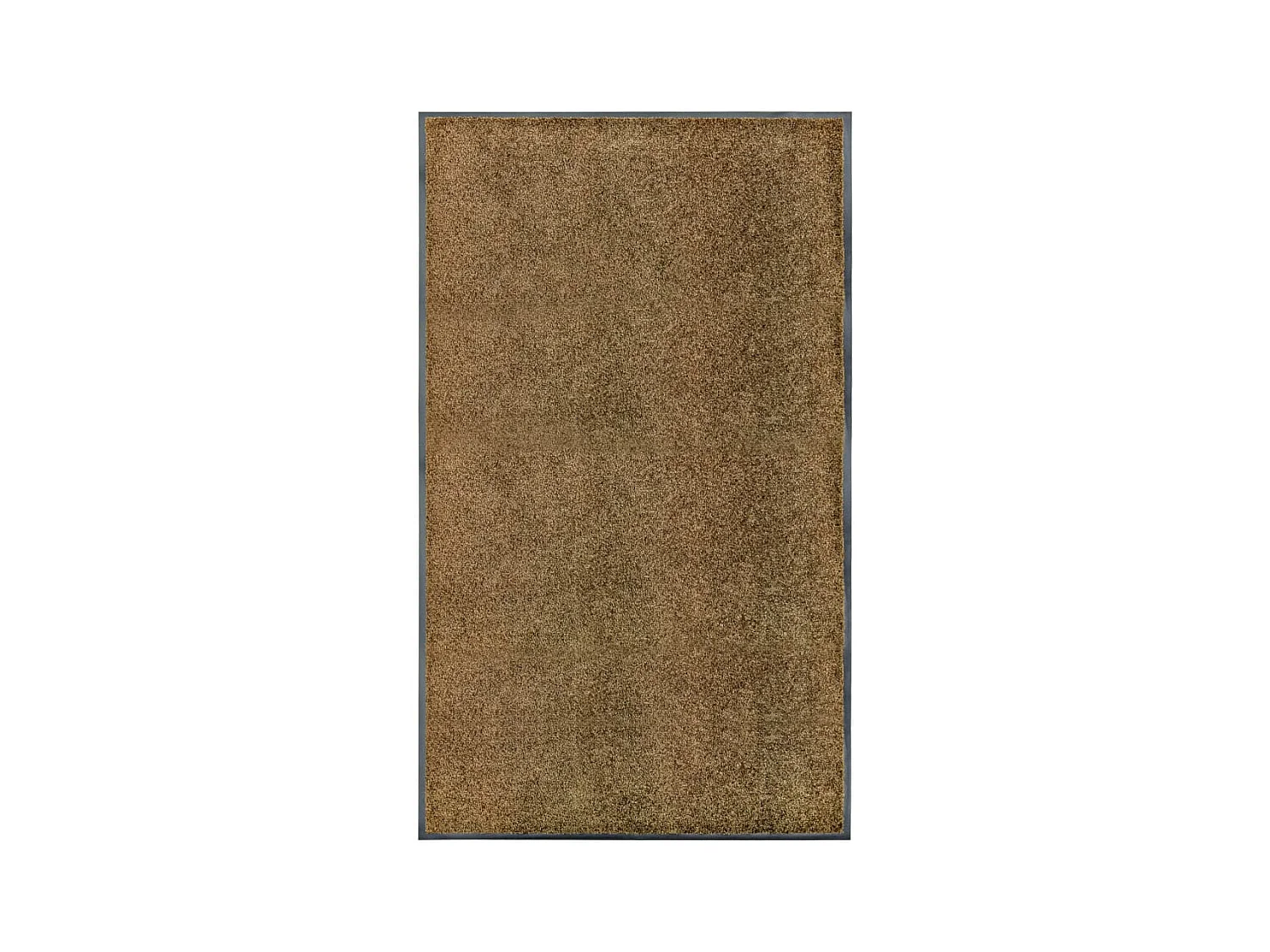 Paillasson lavable Marron 90x150 cm QBH36280
