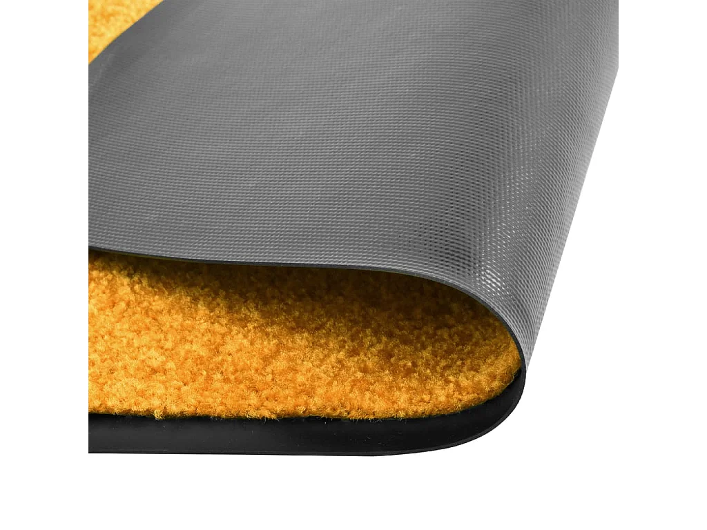 Felpudo lavable naranja 120x180 cm ES839908