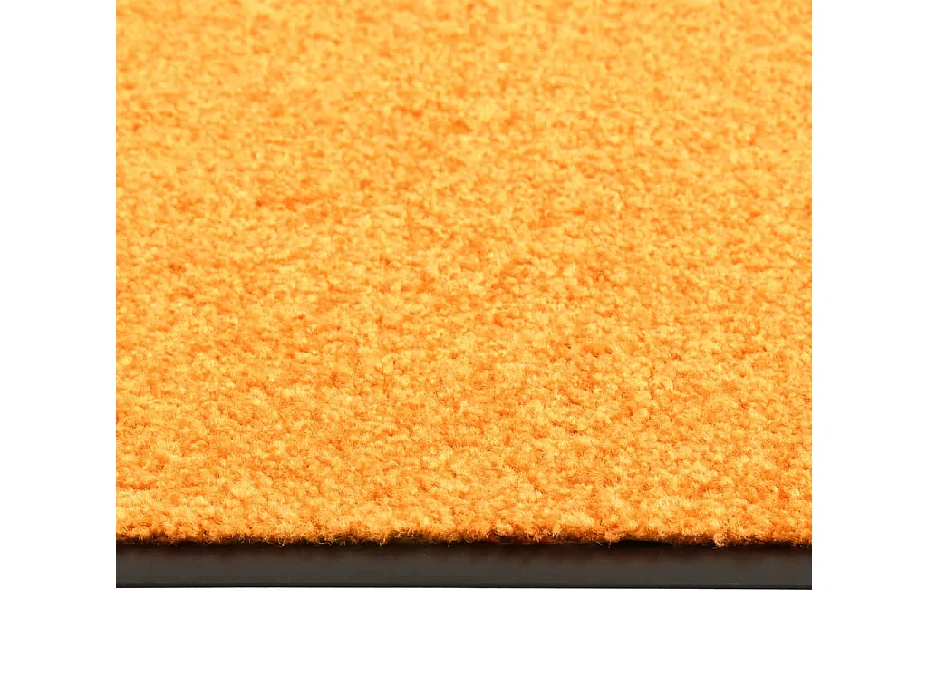 Paillasson lavable Orange 120x180 cm QBH64311