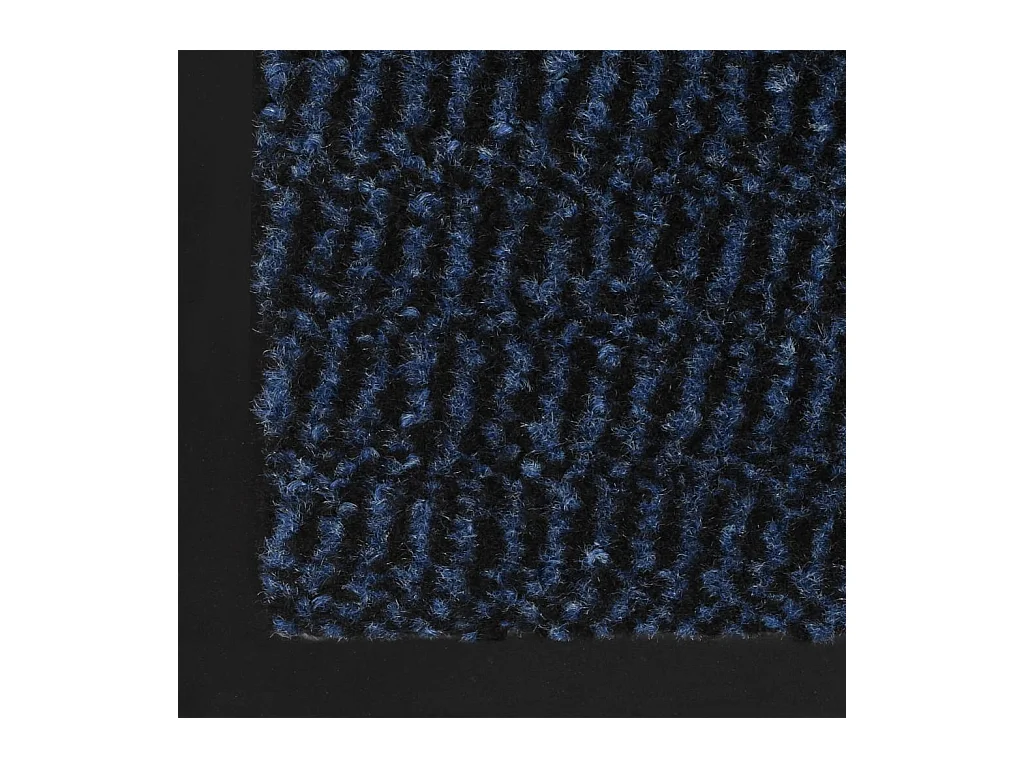 Tapete controlo pó retangular tufado 2pcs 40x60cm azul PT302958