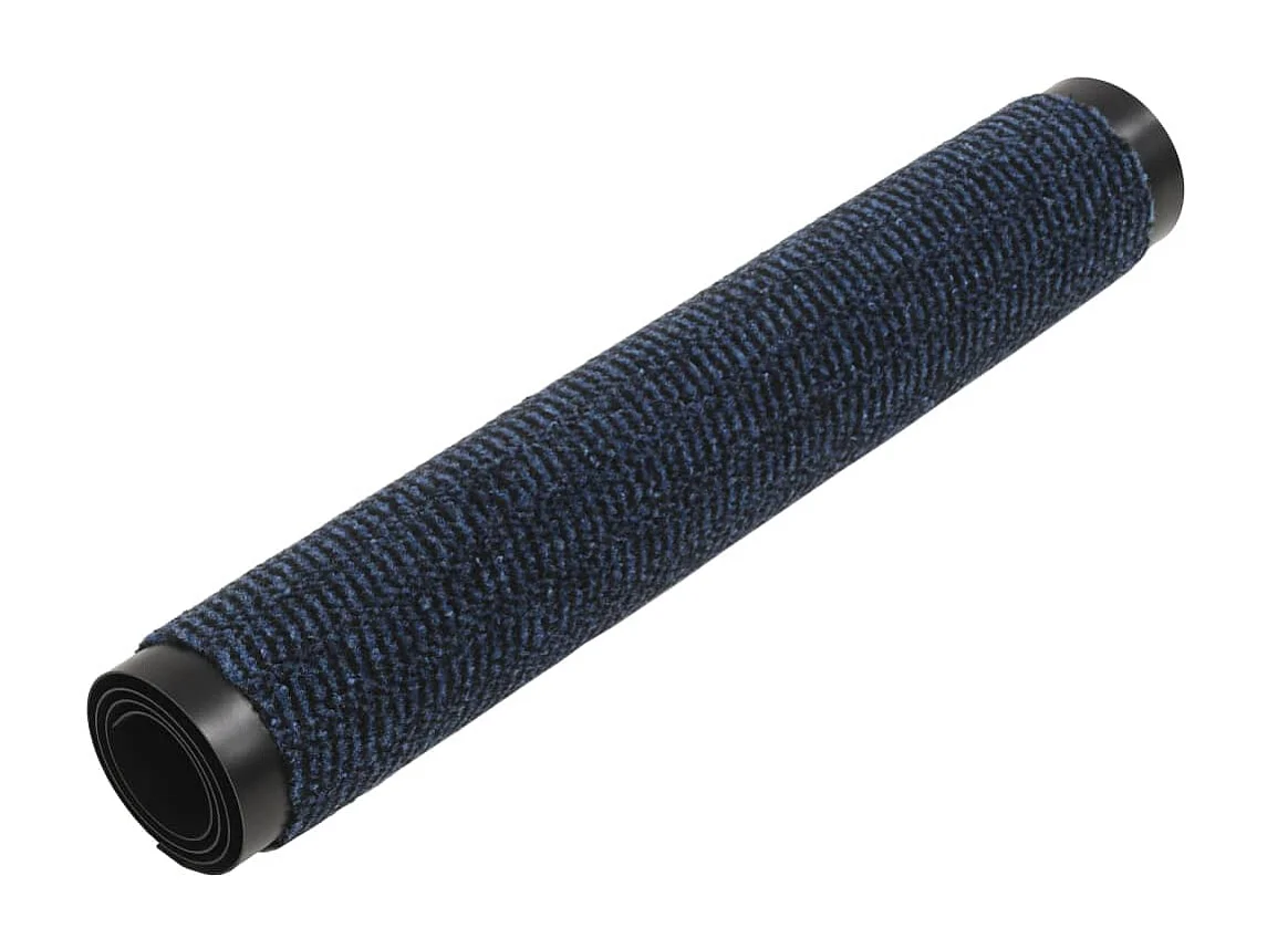 Paillassons rectangulaires 2 pcs 40 x 60 cm Bleu QBH74915