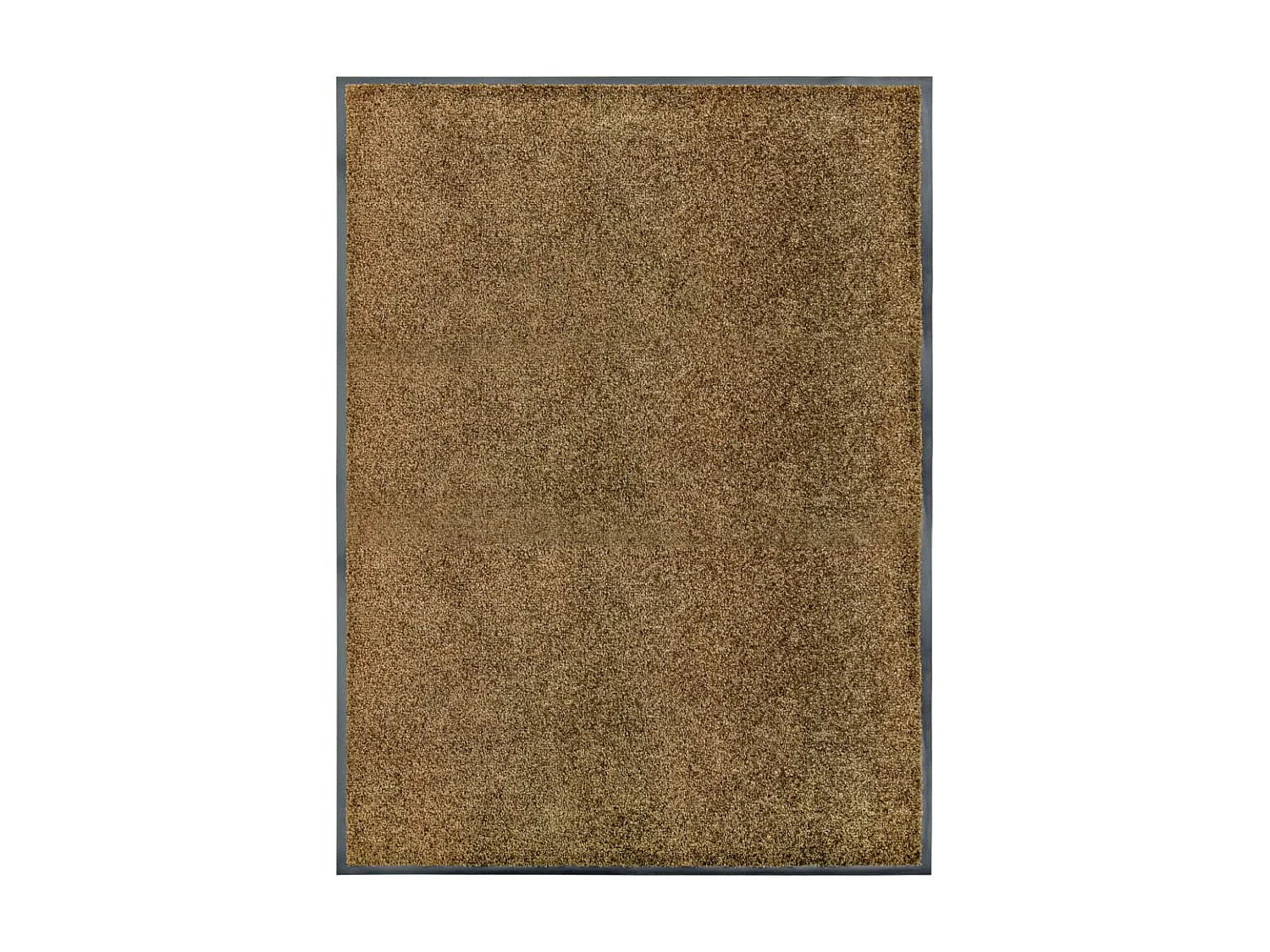 Paillasson lavable Marron 90x120 cm QBH88878