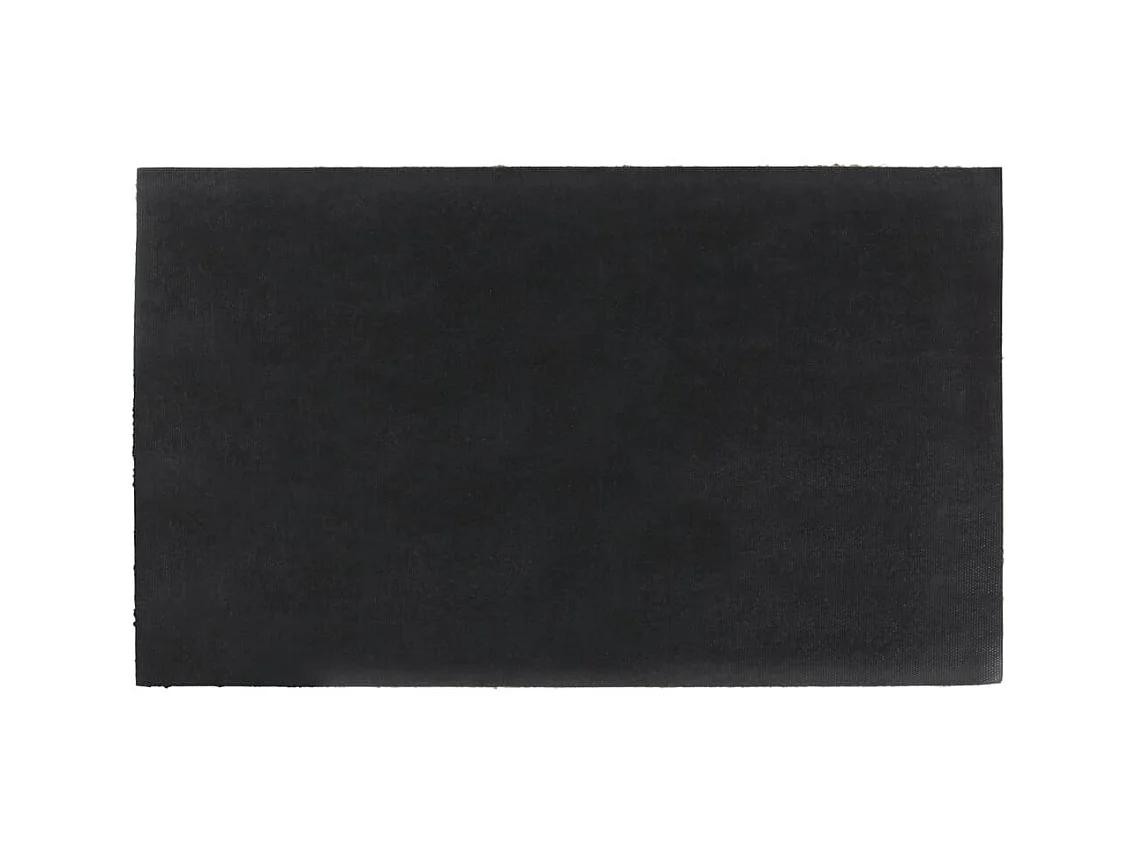 Tapete de porta 45x75 cm fibra de coco tufada natural PT786209
