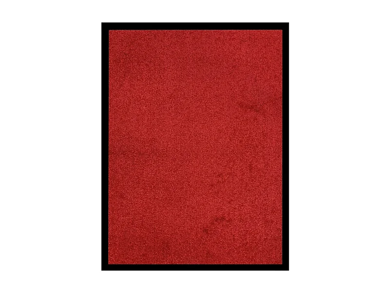 Felpudo rojo 40x60 cm ES469265
