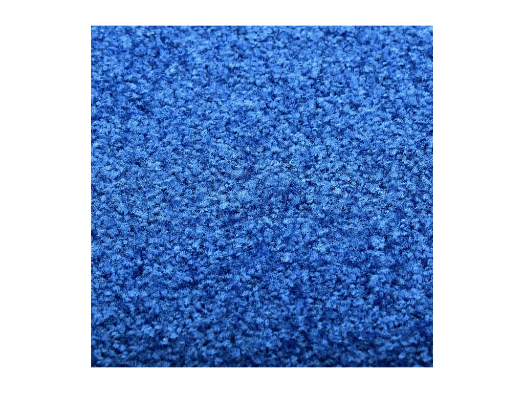Paillasson lavable Bleu 90x120 cm QBH70753