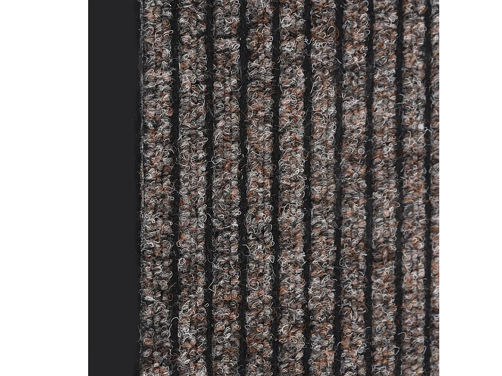 Paillasson rayé Beige 80x120 cm QBH68853