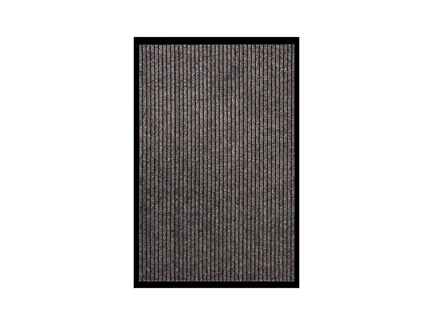 Paillasson rayé Beige 80x120 cm QBH68853