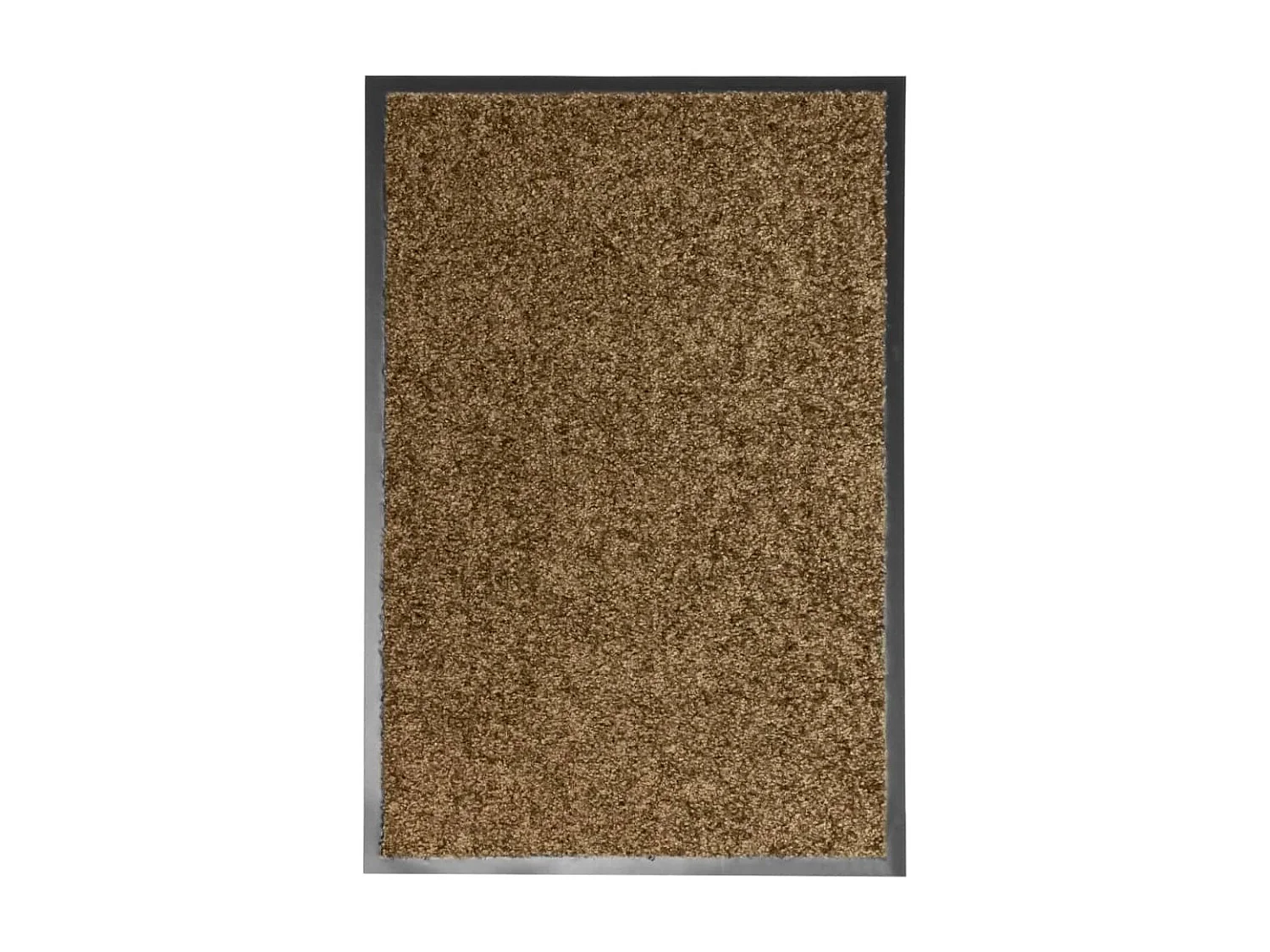 Paillasson lavable Marron 40x60 cm QBH41220