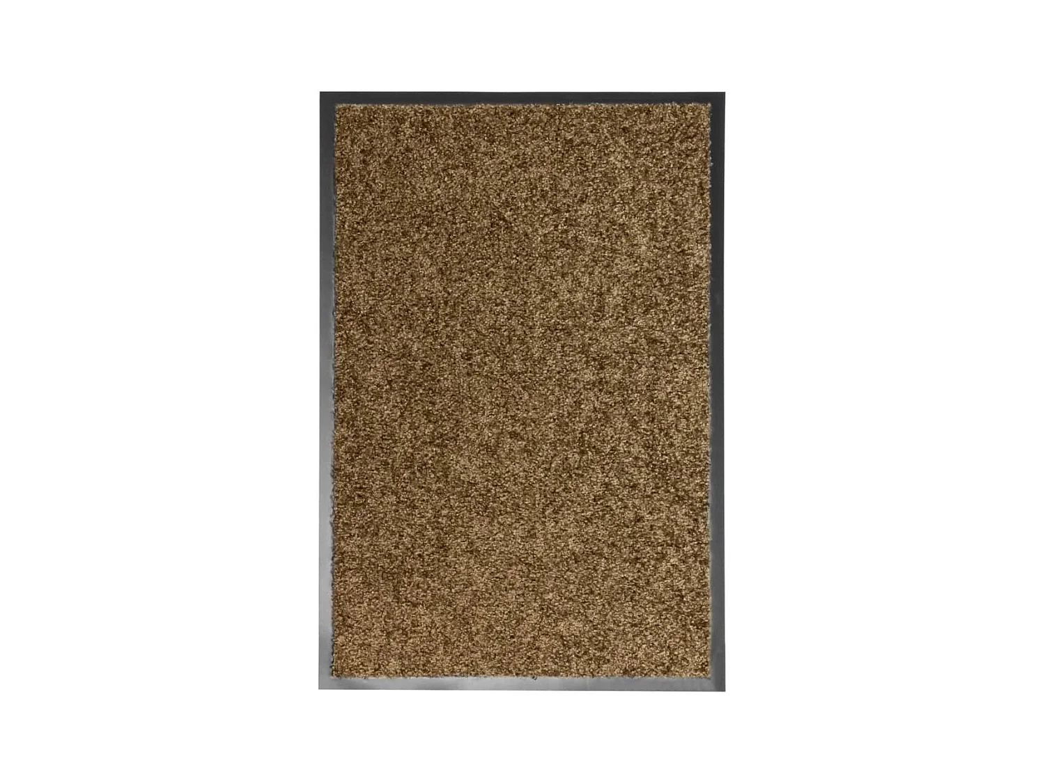 Paillasson lavable Marron 40x60 cm QBH41220