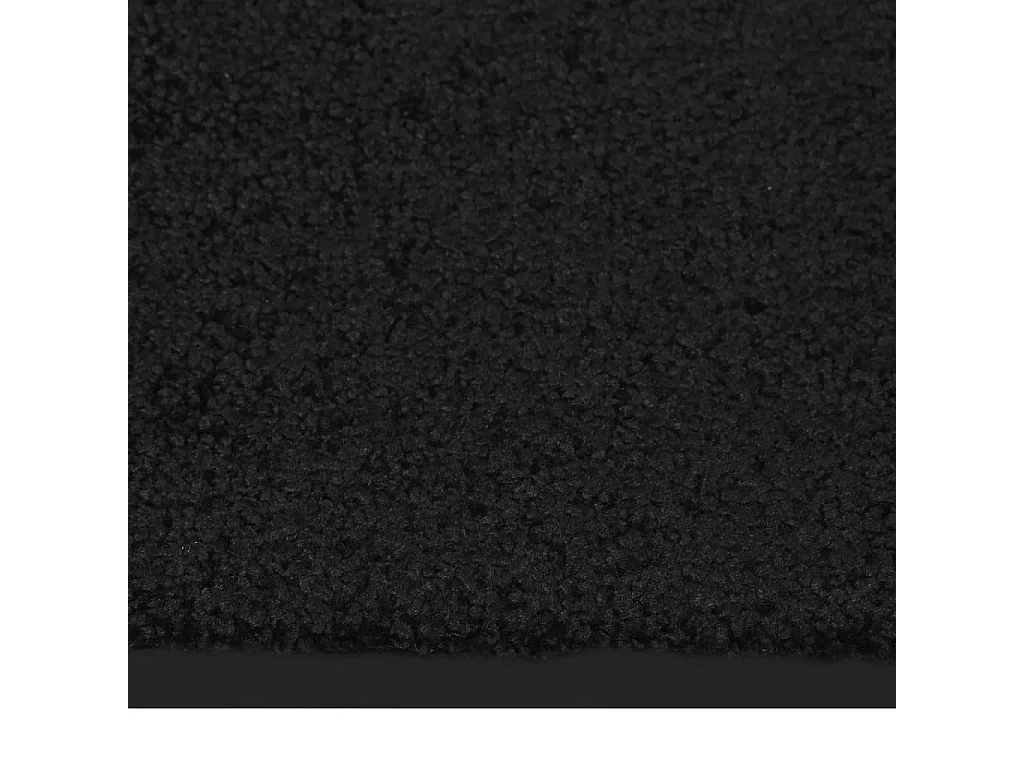 Tapete de porta 40x60 cm preto PT296710