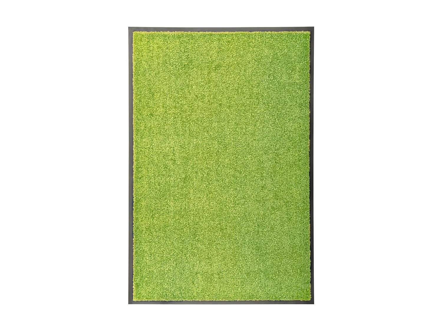 Deurmat wasbaar 60x90 cm groen NL398387