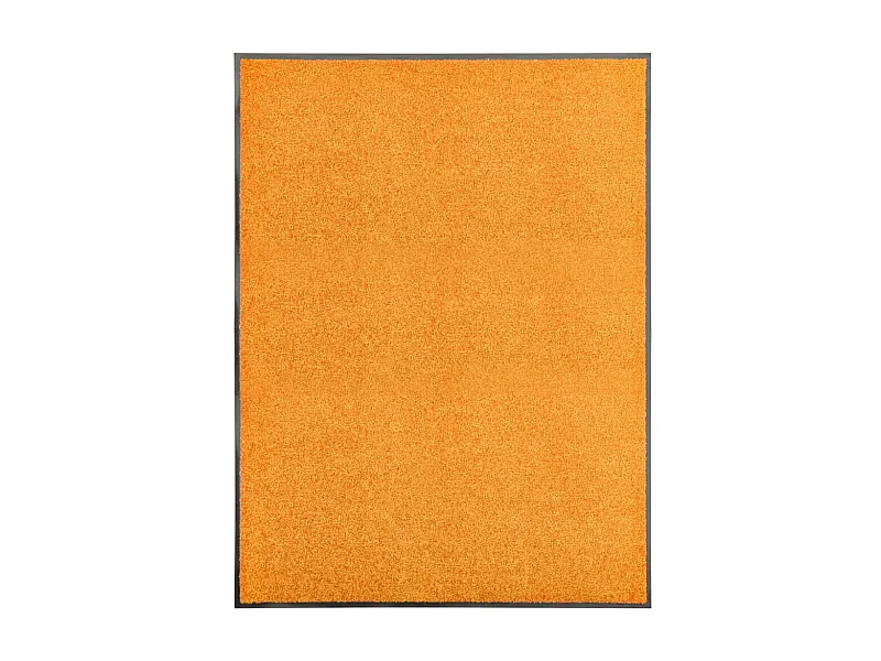 Paillasson lavable Orange 90x120 cm QBH93706