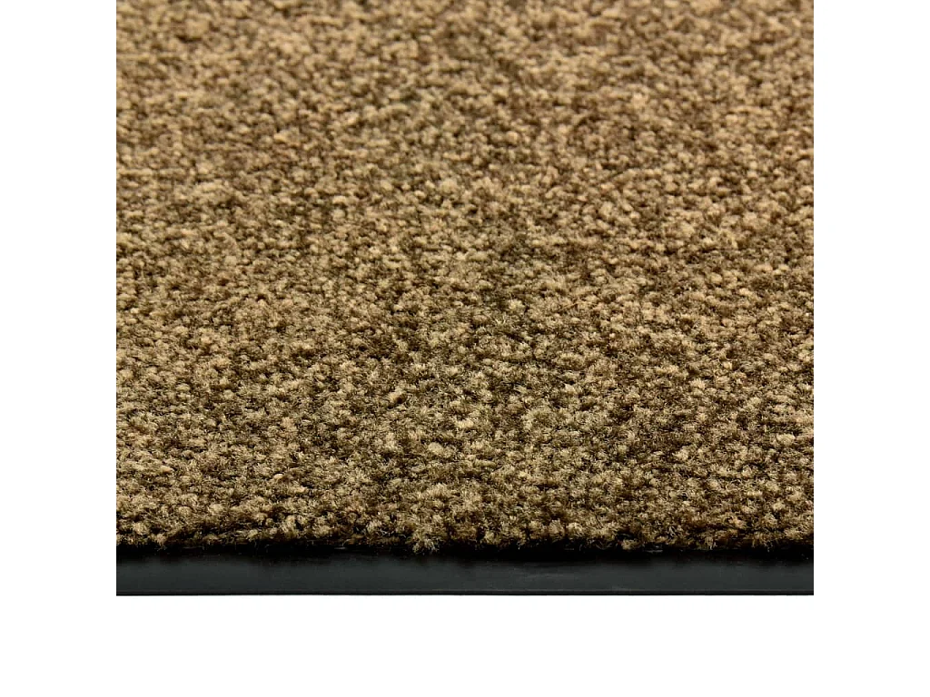 Paillasson lavable Marron 120x180 cm QBH81441