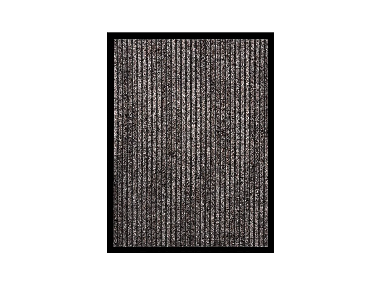 Paillasson rayé Beige 60x80 cm QBH90261