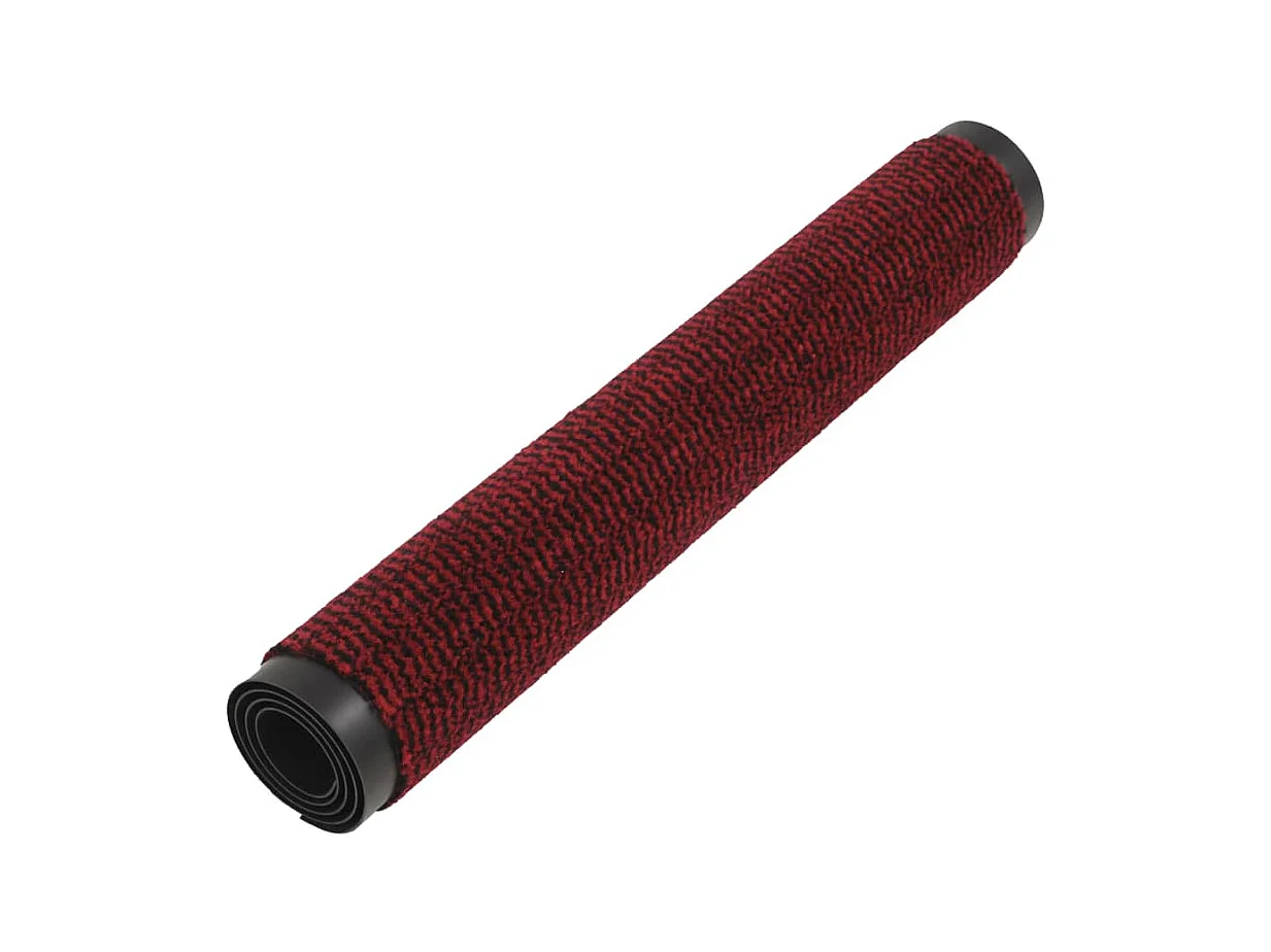 Droogloopmat rechthoekig getuft 40x60 cm rood NL355648