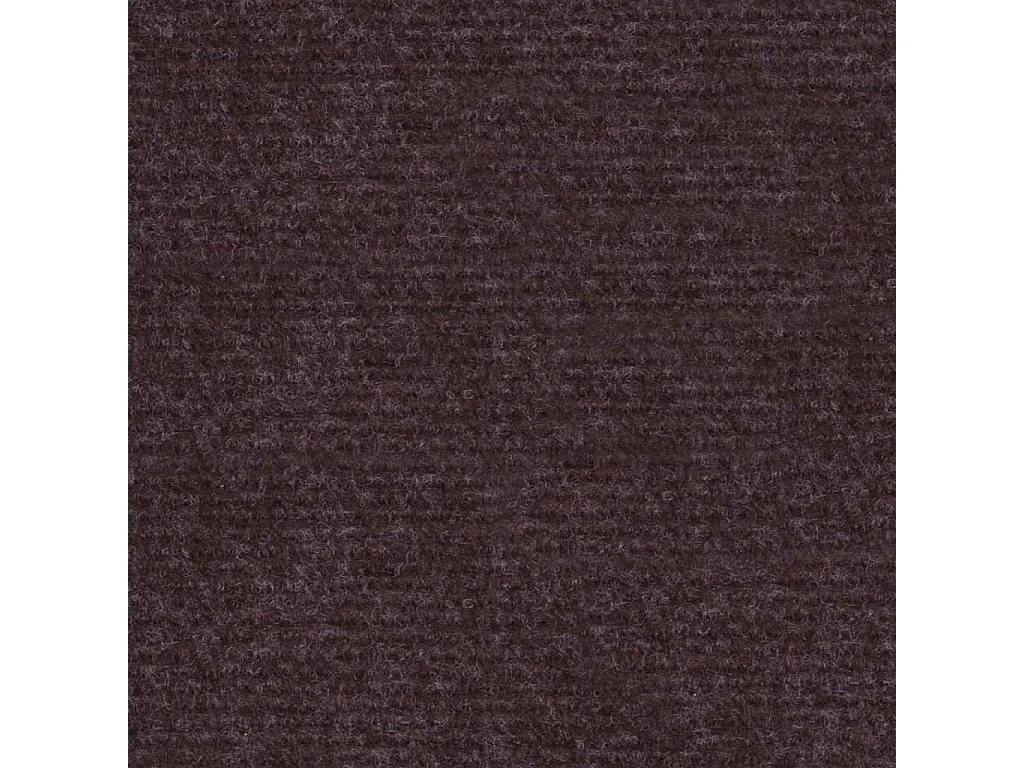 Alfombra para eventos estriada marrón 1,2x10 m ES834154