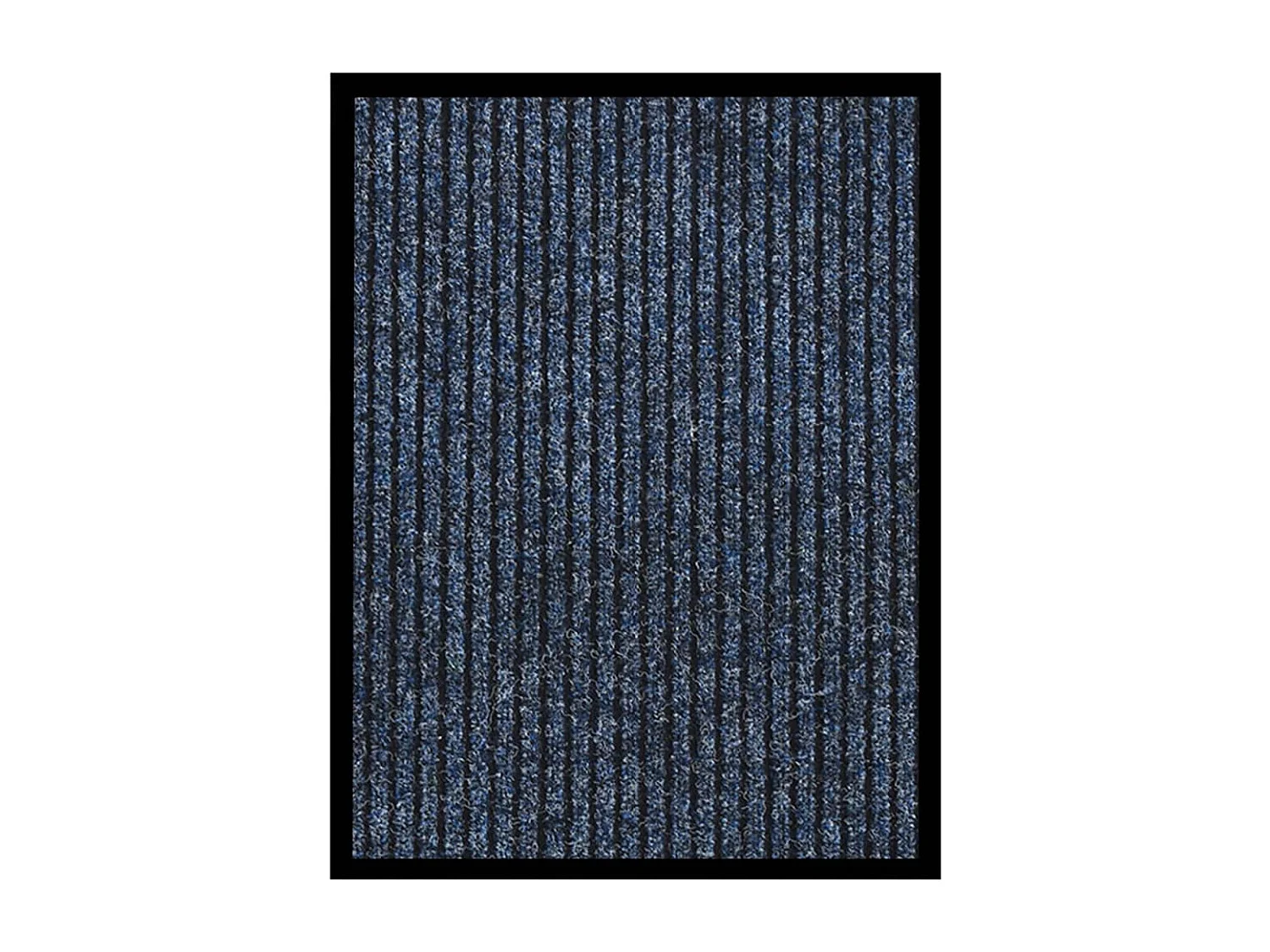Paillasson rayé Bleu 40x60 cm QBH98506