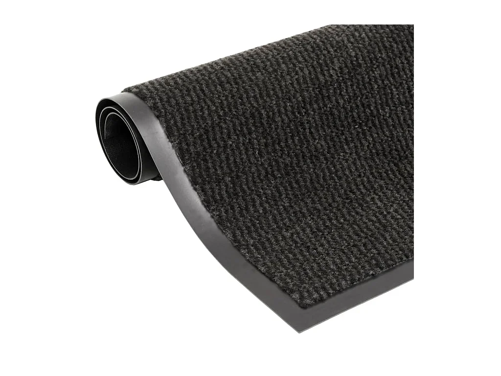 Paillasson touffeté 60x180 cm Noir QBH85201