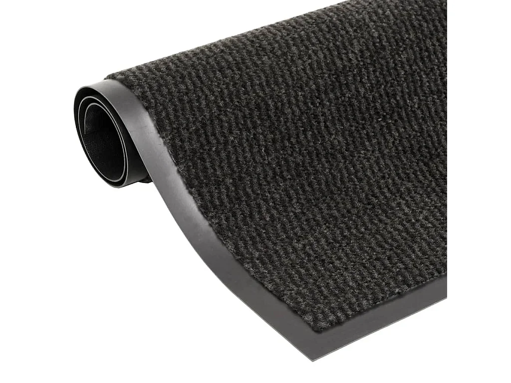 Felpudo de nudo negro 60x180 cm ES335389