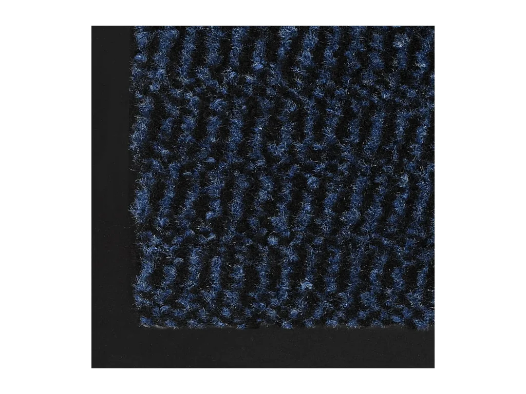 Paillasson rectangulaire 40 x 60 cm Bleu QBH65273