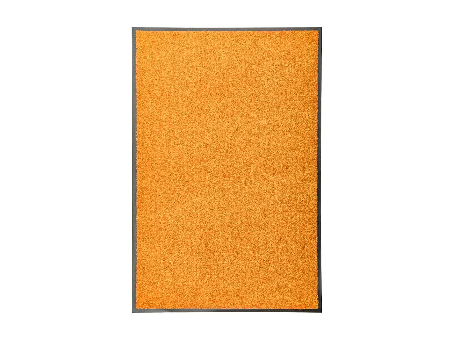 Felpudo lavable naranja 60x90 cm ES285990